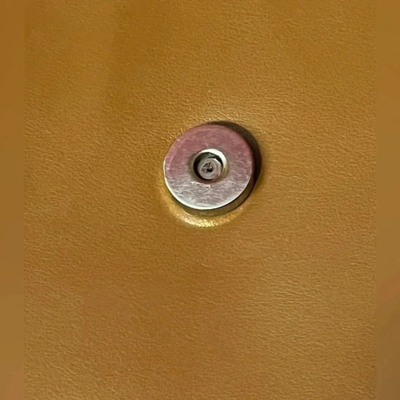 Fossil Denise Full Flap Cognac Genuine Leather Purse 90’s Inspired - Picture 10 of 16